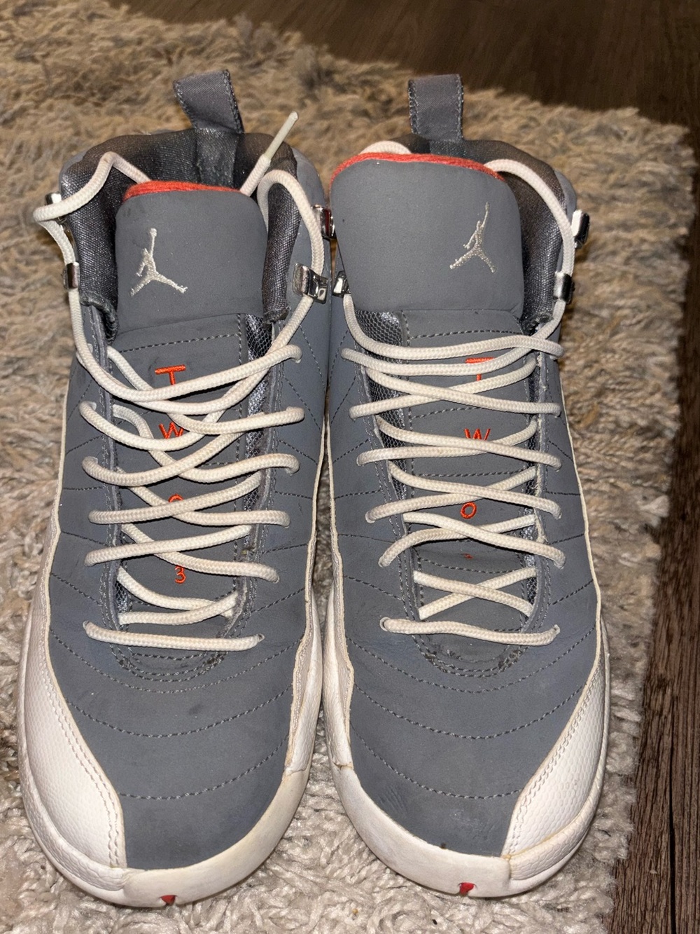Jordan 12 “cool grey”- youth size 7